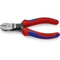Pince coupante diagonale à forte démultiplication avec facette Knipex 74 12 160 160 mm 1 pc(s) Pince coupante diagonale à forte démultiplication avec facette Knipex 74 12 160 160 mm 1 pc(s)