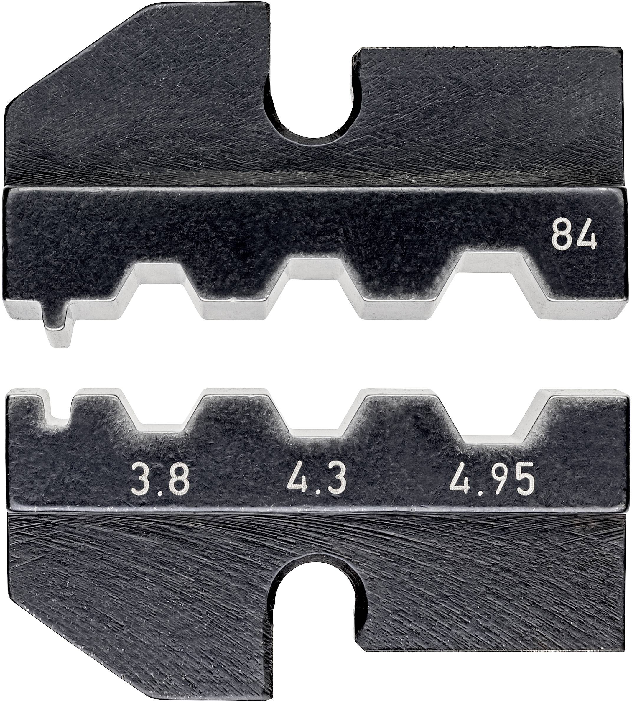 Knipex 97 49 84 Matrice à sertir pour fiche FO Convient pour Huber & Suhner adapté pour marque (pinces) Knipex 97 43 200, 97 43