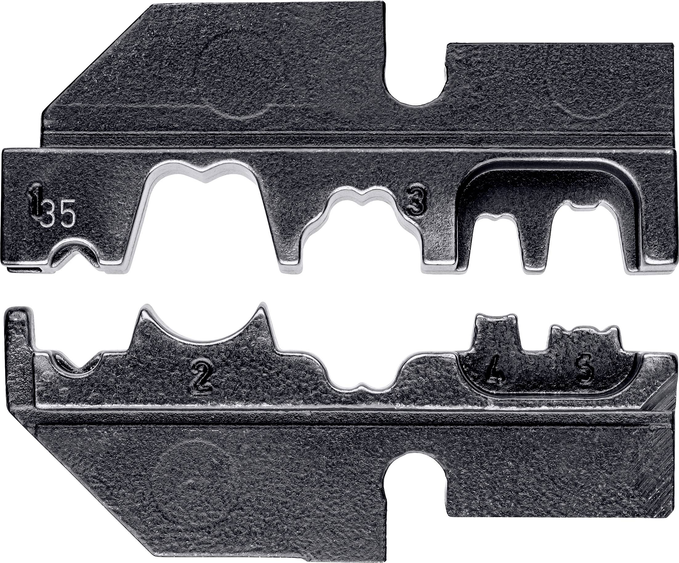 Knipex 97 49 35 Matrice à sertir pour connecteurs de bougie d'allumage adapté pour marque (pinces) Knipex 97 43 200, 97 43 E, 97
