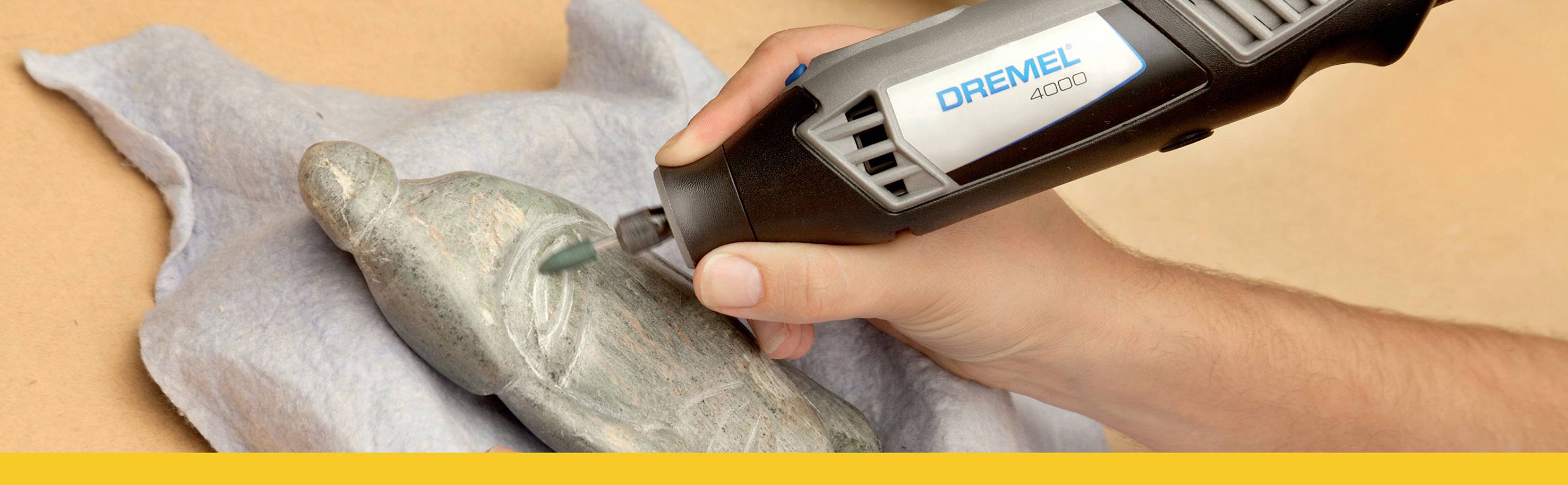 Pointe de polissage caoutchouc axe Ø 2,4 mm Dremel 462 x3pcs