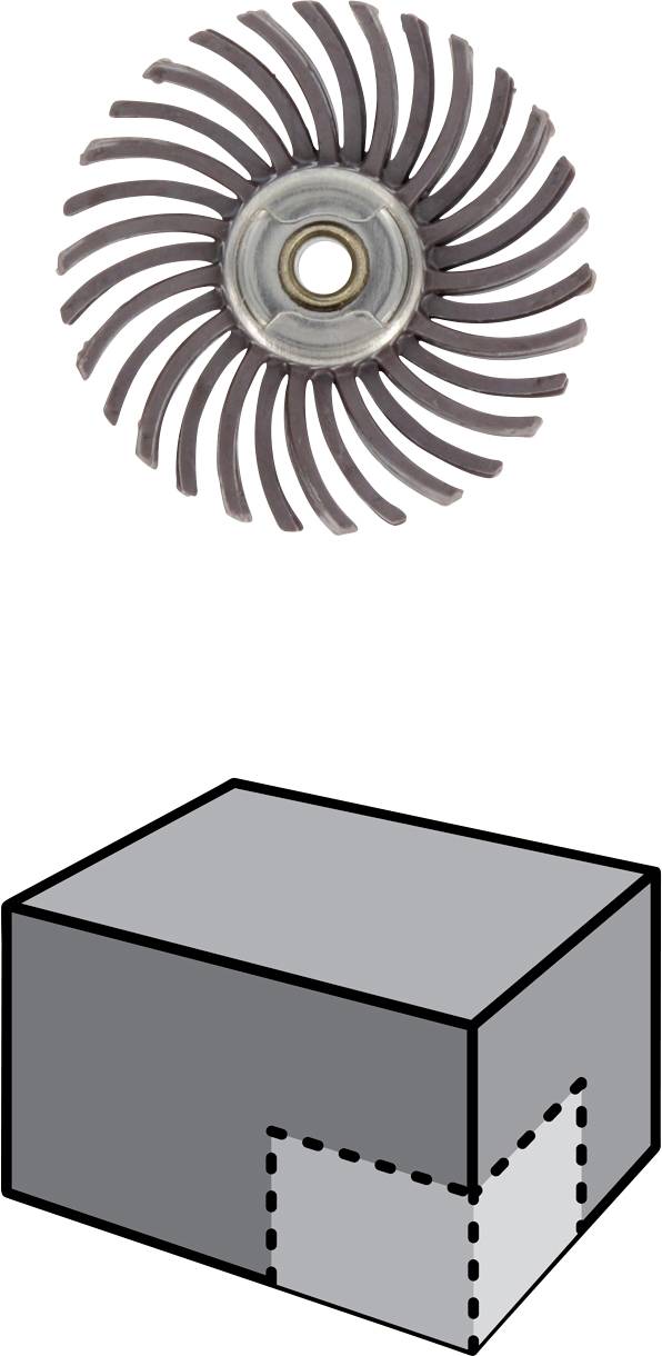 Brosse disque 2615S471JA Dremel