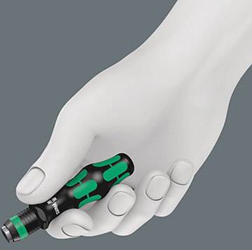 Wera Kraftform Kompakt 10 Jeu d'embouts vis à fente, cruciforme Phillips, vis Pozidriv, TORX® intérieur