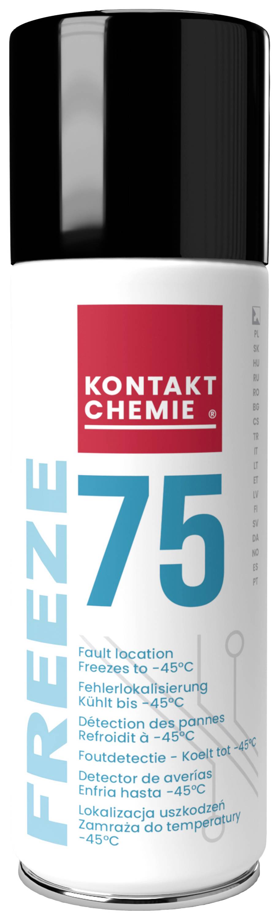 Aérosol réfrigérant KÄLTE 75 ininflammable 200 ml Kontakt Chemie 84409-AF