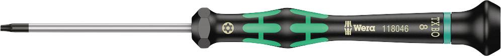 Tournevis Torx Sortie: Tamper Resistant TORX® Profil TR 8 Wera 2067 05118046001 Longueur de la lame: 60 mm N/A 1 pc(s)