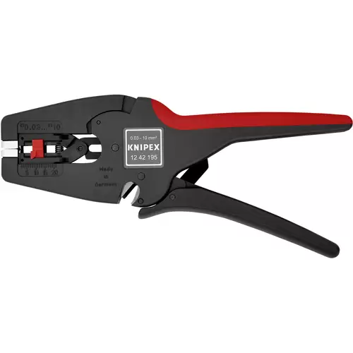 Pince à dénuder automatique Knipex MultiStrip 10 12 42 195 0.03 à 10 mm² 7 à 32 Pince à dénuder automatique Knipex MultiStrip 10 12 42 195 0.03 à 10 mm² 7 à 32