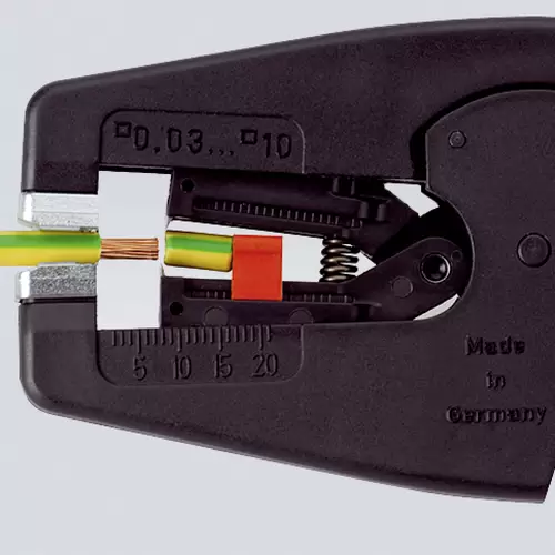 Pince à dénuder automatique Knipex MultiStrip 10 12 42 195 0.03 à 10 mm² 7 à 32 Pince à dénuder automatique Knipex MultiStrip 10 12 42 195 0.03 à 10 mm² 7 à 32