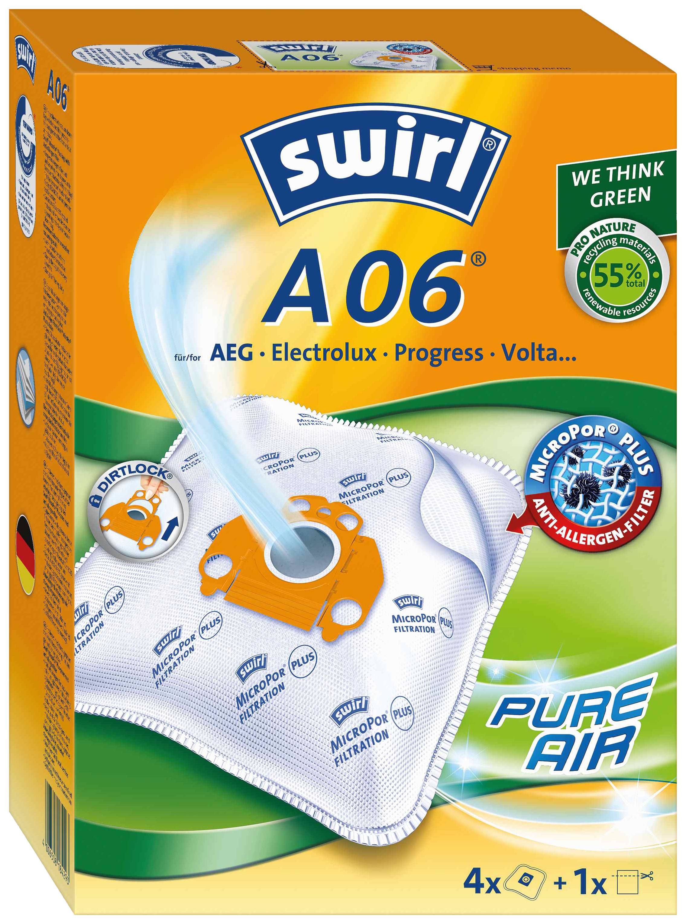 Sac filtrant Swirl A 06 AirSpace