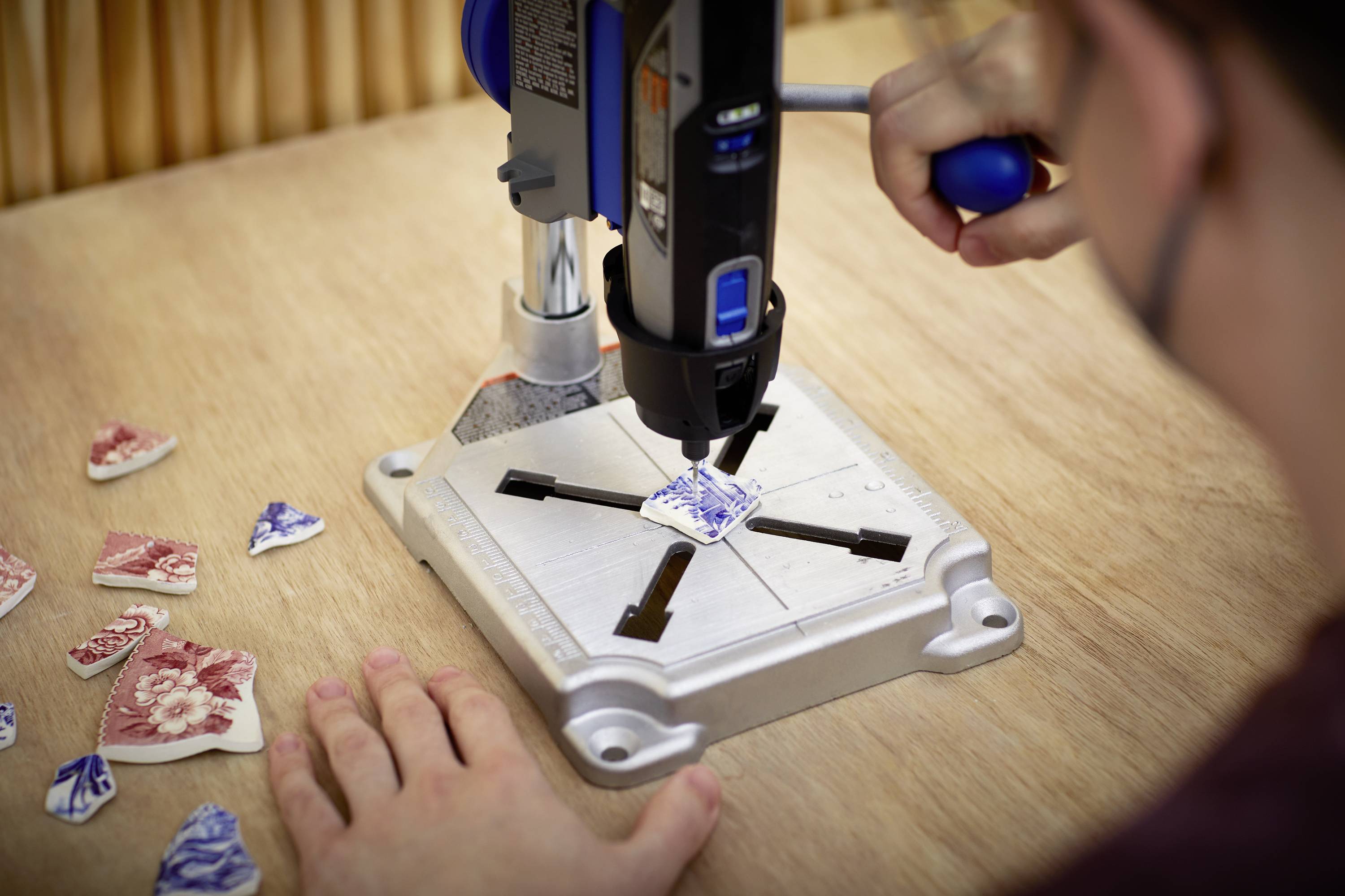 Support de perçage Dremel 26150220JB Hauteur de travail (max.): 50 mm 1 pc(s)