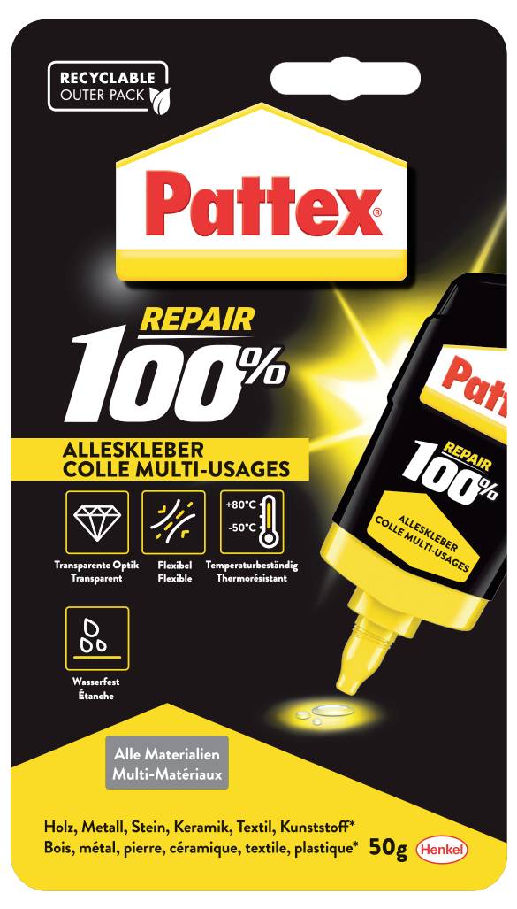 Colle 100% Tous matériaux 1 pc(s) Pattex P1BC6