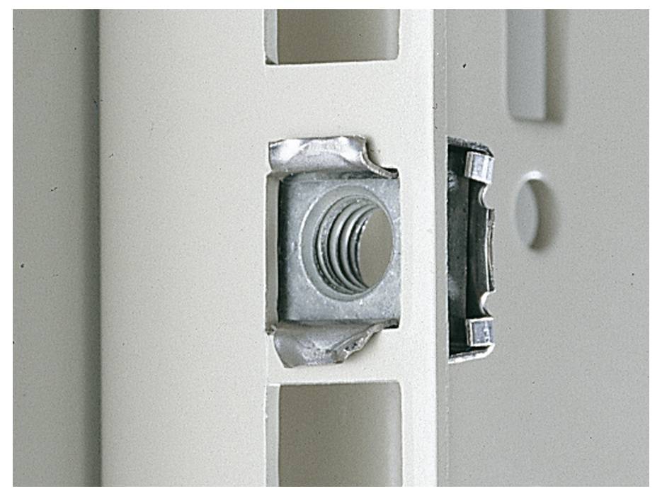 Ecrous à cage M6 Rittal, lot de 50 pièces