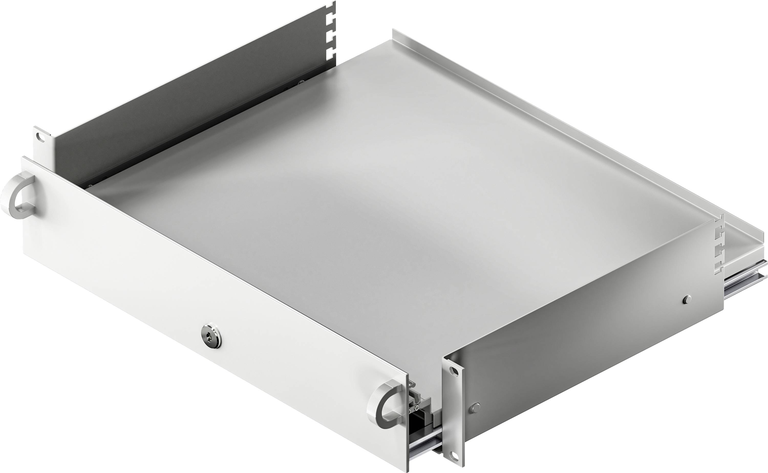 Rittal 7281.035 19 pouces Tiroir 2 UH gris clair (RAL 7035)