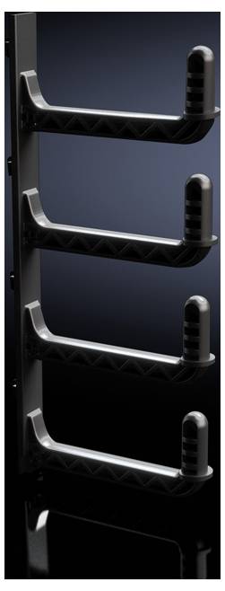 Support de câble RITTAL 6 HE Noir 5502115