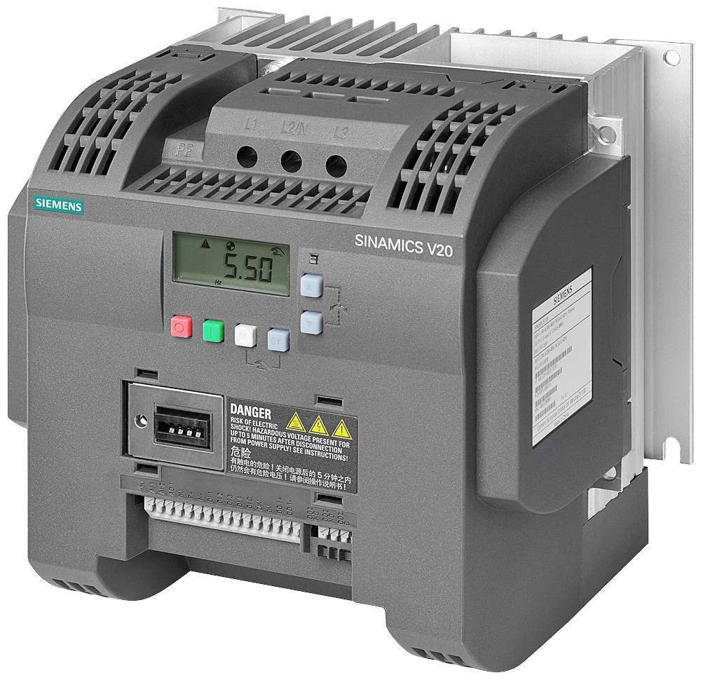 Convertisseur de fréquence Siemens 6SL3210-5BE25-5UV0 6SL32105BE255UV0 5.5 kW triphasé 400 V 1 pc(s)