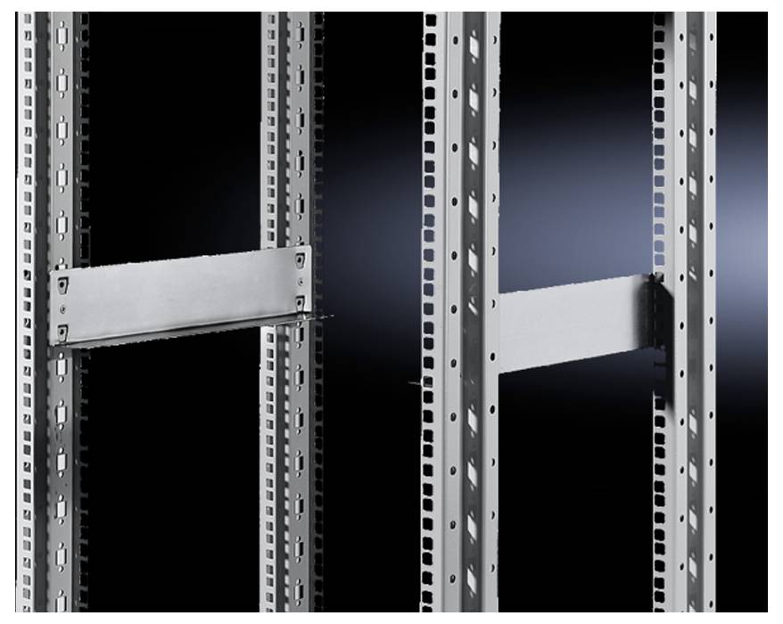 Glissière Rittal 7402.000 Tôle d'acier 482.6 mm 2 pc(s)