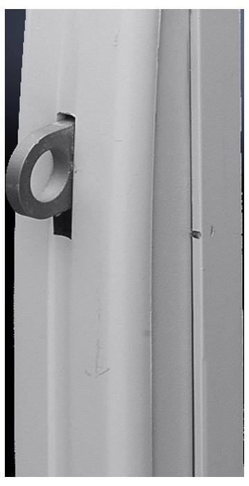 Rittal TS 8611.290 Poignée confort gris clair (RAL 7035) 1 pc(s)