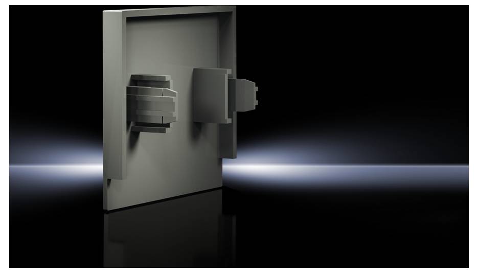 Couvercle d'extrémité Rittal 9649.060 Polyamide 2 pc(s)