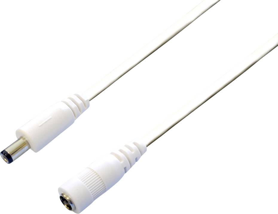 Rallonge basse tension BKL Electronic 072096 DC mâle - DC femelle 5.5 mm 2.1 mm 2.1 mm 3.00 m 1 pc(s)