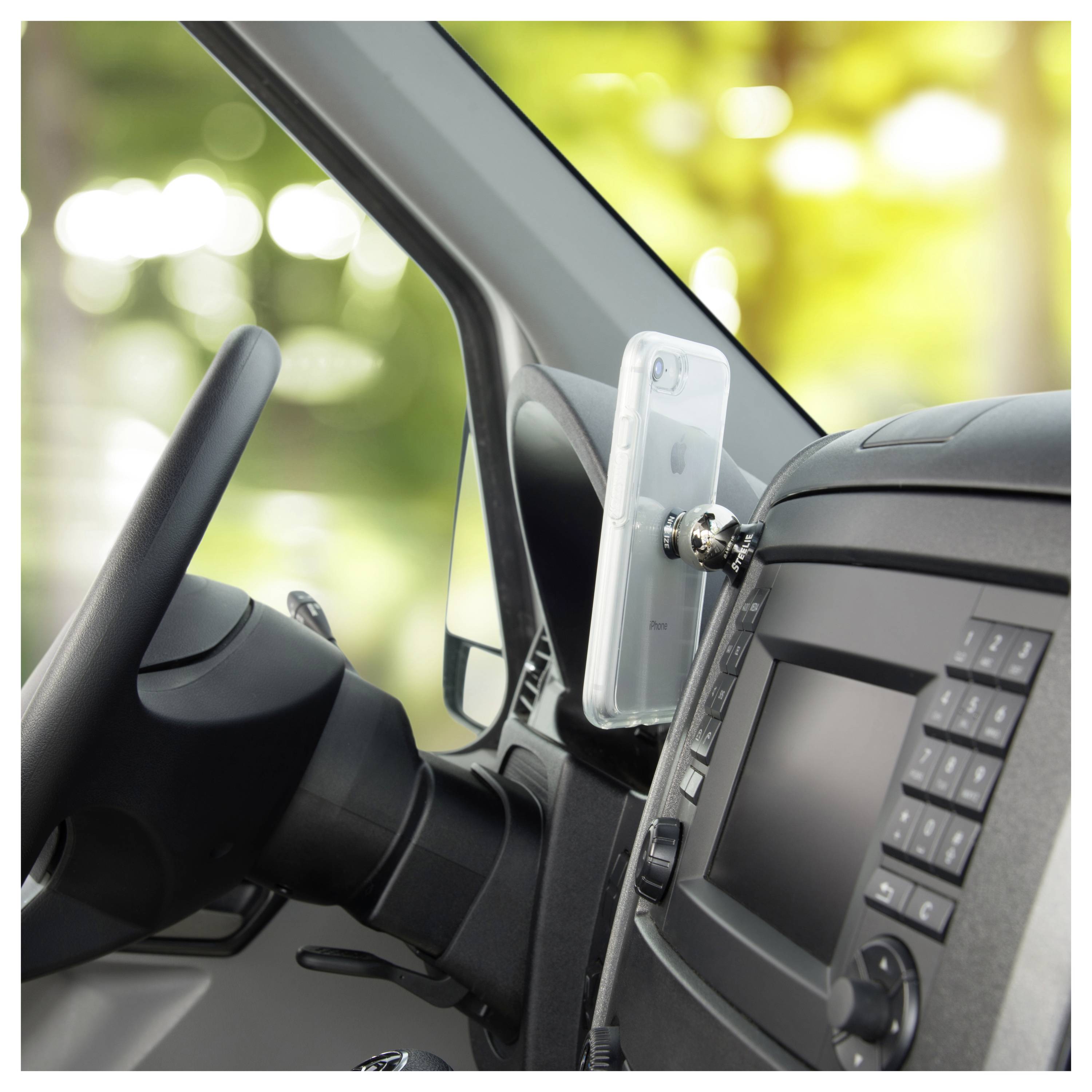 Support de téléphone portable pour voiture NITE Ize Steelie Car Mount Kit fixation magnétique