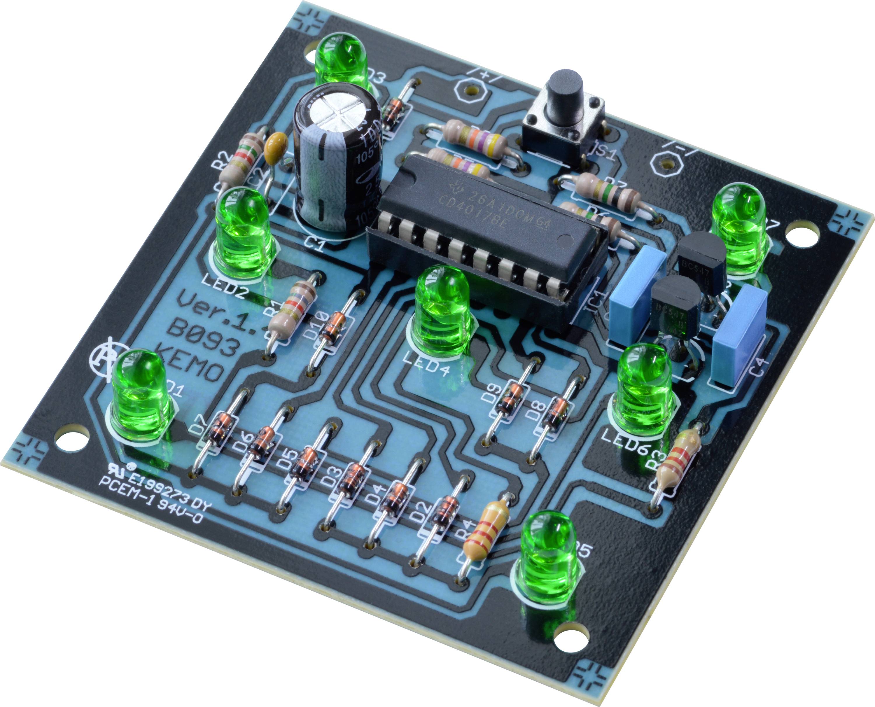 Kemo B093 Kit dé à LED Modèle (kit/module): kit à monter