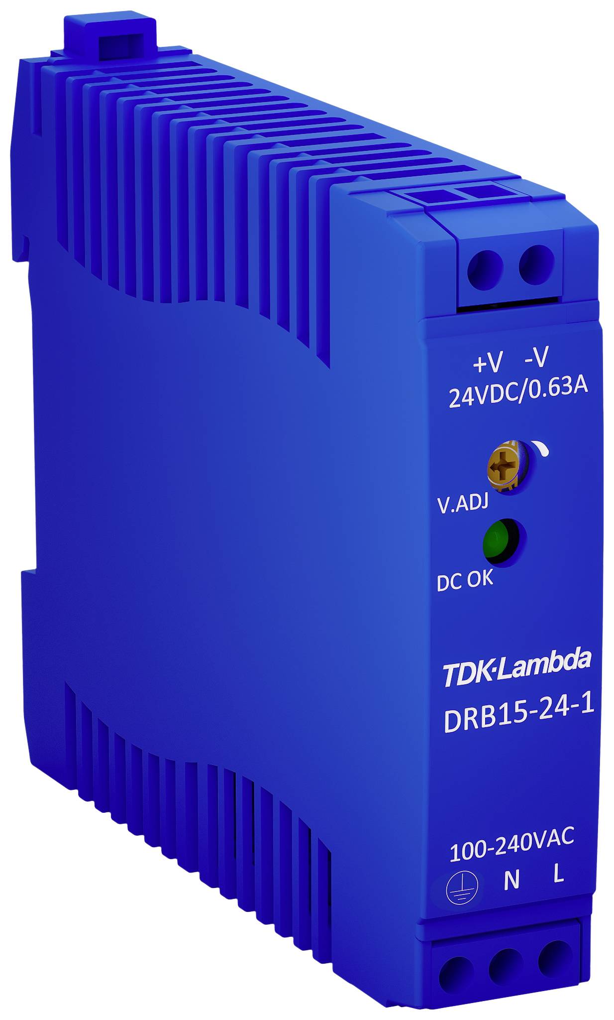 Alimentation rail DIN TDK-Lambda DRB15-24-1 28 V/DC 0.63 A 15 W 1 x