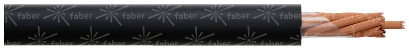 Faber Kabel 060011 Câble de soudage H01N2-D 1 x 50 mm² noir Marchandise vendue au mètre