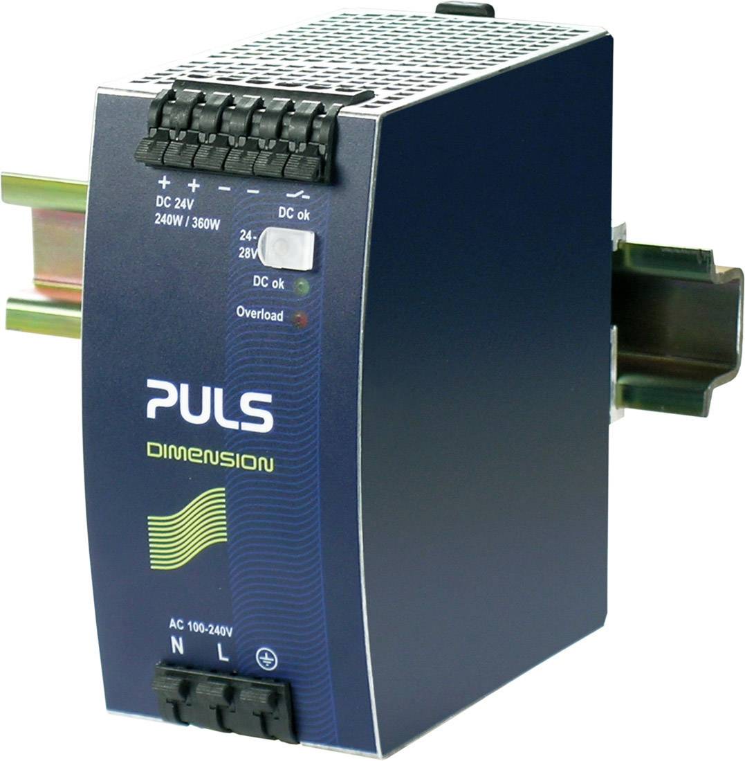 Alimentation rail DIN PULS QS10.241-A1 24 V/DC 10 A 240 W 1 x