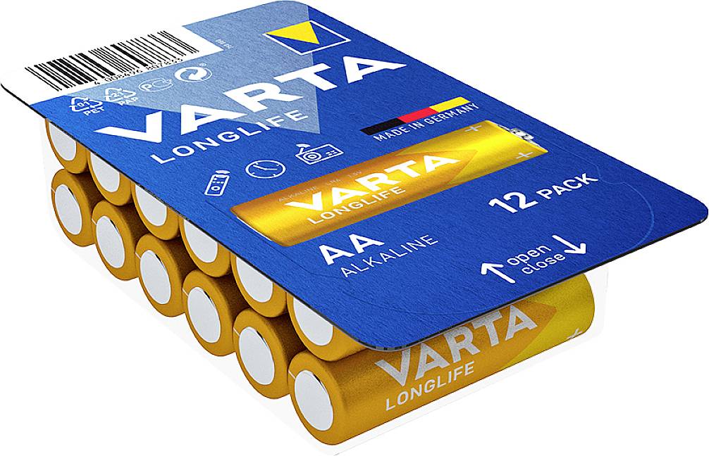 Varta LONGLIFE AA Big Box 12 Pile LR6 (AA) alcaline(s) 2800 mAh 1.5 V 12 pc(s)