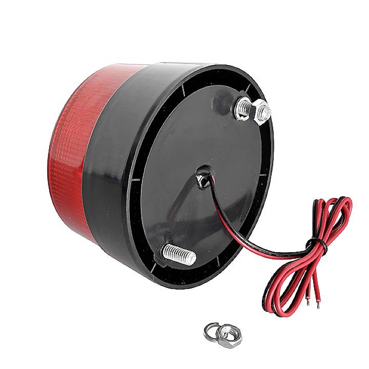 Lumière d'alarme clignotante 33134 rouge intérieure, extérieure 12 V/DC PENTATECH