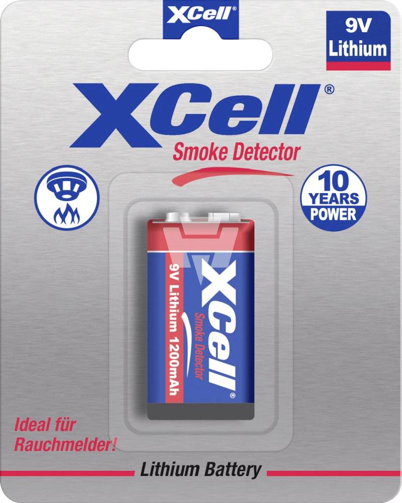 XCell CR9V/P Pile 6LR61 (9V) lithium 1200 mAh 9 V 1 pc(s)