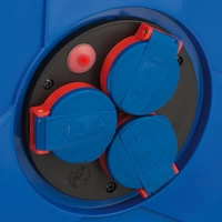 Enrouleur de câble 40.00 m Brennenstuhl 1208380 bleu Prise mâle + contact de protection 1 pc(s) Enrouleur de câble 40.00 m Brennenstuhl 1208380 bleu Prise mâle + contact de protection 1 pc(s)