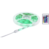 Ruban LED (Set complet) Renkforce 5MAC862W avec connecteur mâle 230 V 5 m RVB Ruban LED (Set complet) Renkforce 5MAC862W avec connecteur mâle 230 V 5 m RVB