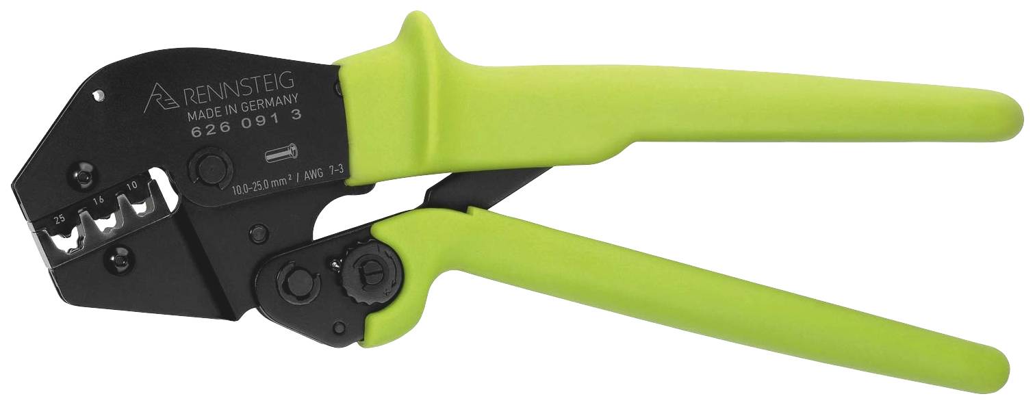 Pince à sertir Rennsteig Werkzeuge PEW16.91 626 091 3 10 à 25 mm² 1 pc(s)