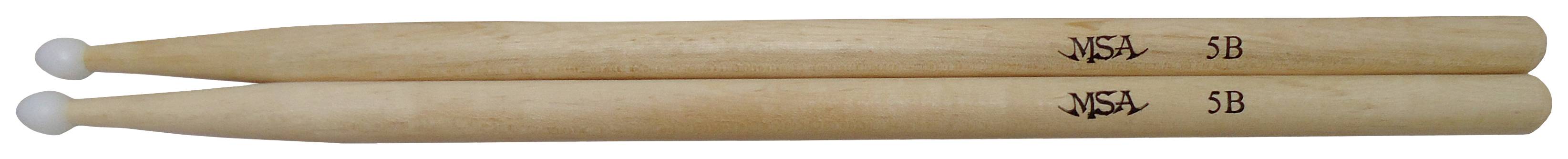 MSA Musikinstrumente Baguettes 5B N Baguettes de batterie naturel