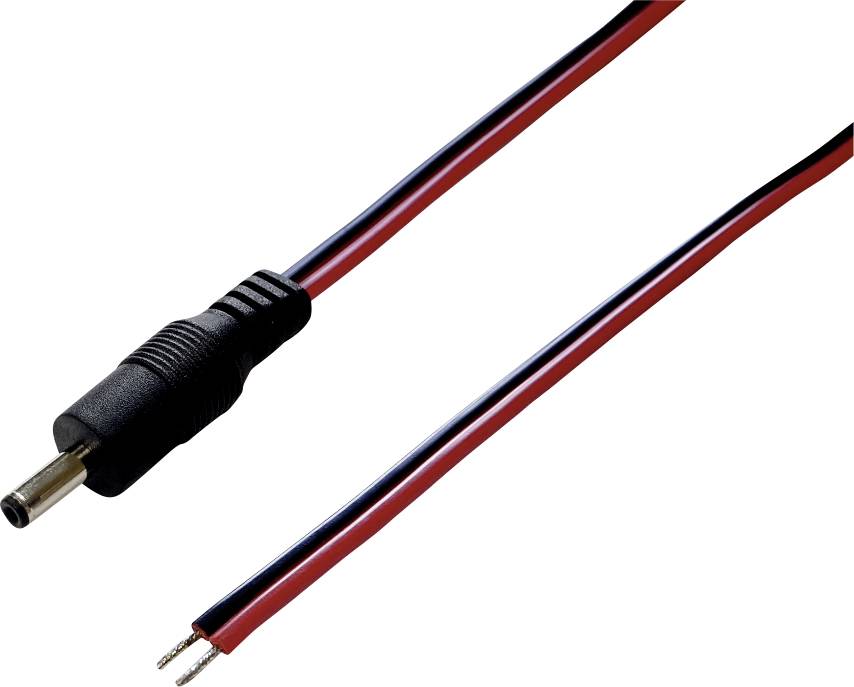 Câble de raccordement basse tension BKL Electronic 072085 DC mâle - extrémité(s) ouverte(s) 3.5 mm 1.3 mm 1.3 mm 2.00 m 1 pc(s)