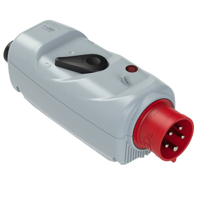 Mâle CEE 16 A 5 pôles PCE 547155303 400 V rouge, gris 1 pc(s)