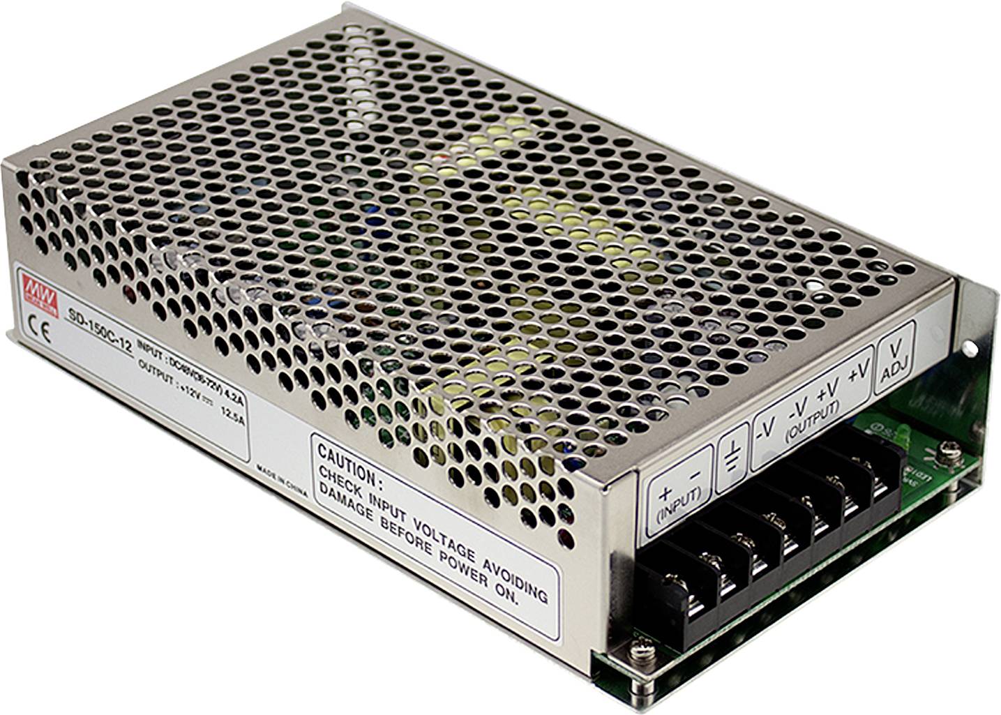 Convertisseur DC/DC Mean Well SD-150D-12 12,5 A