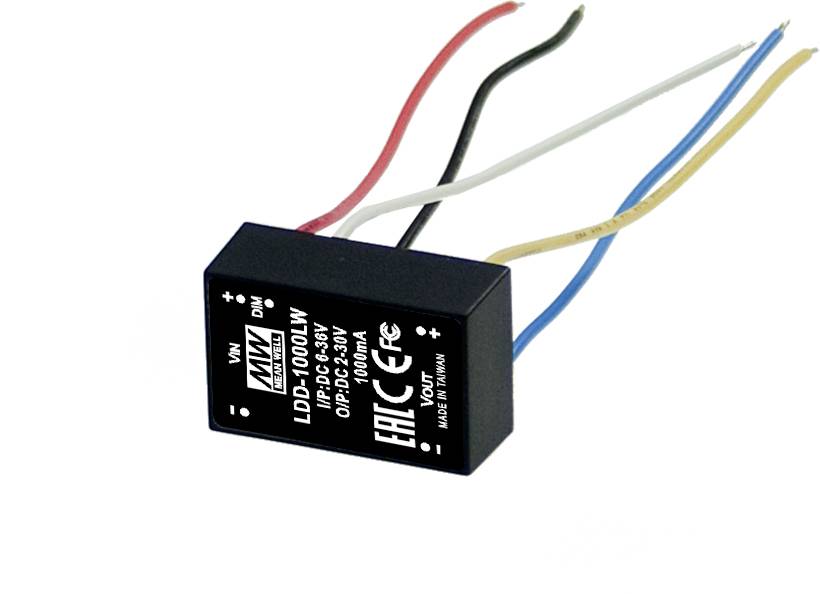 Convertisseur CC/CC pour circuits imprimés Mean Well LDD-1000LW Nbr. de sorties: 1 x 52 W 1 pc(s)