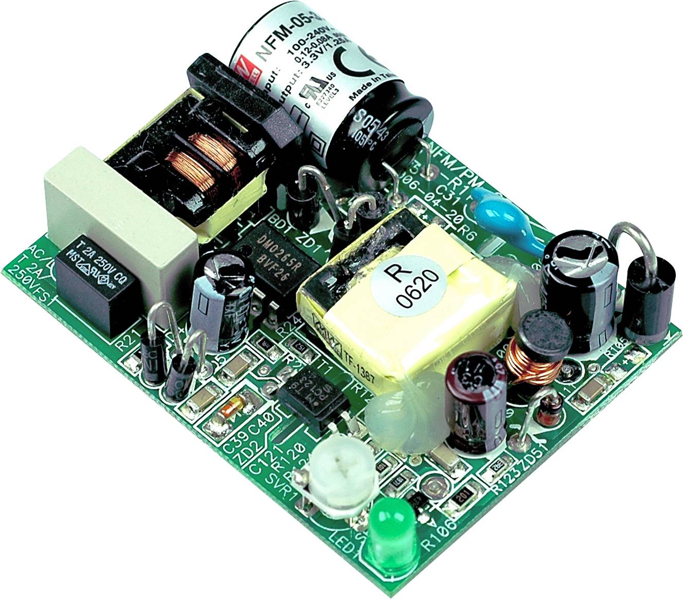 Module d'alimentation CA/CC, ouvert Mean Well NFM-05-3.3 3.3 V/DC 1.25 A