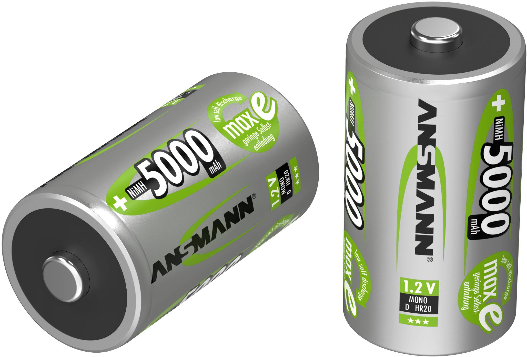 Pile rechargeable LR20 (D) NiMH 1.2 V Ansmann 5030922 5000 mAh 2 pc(s)