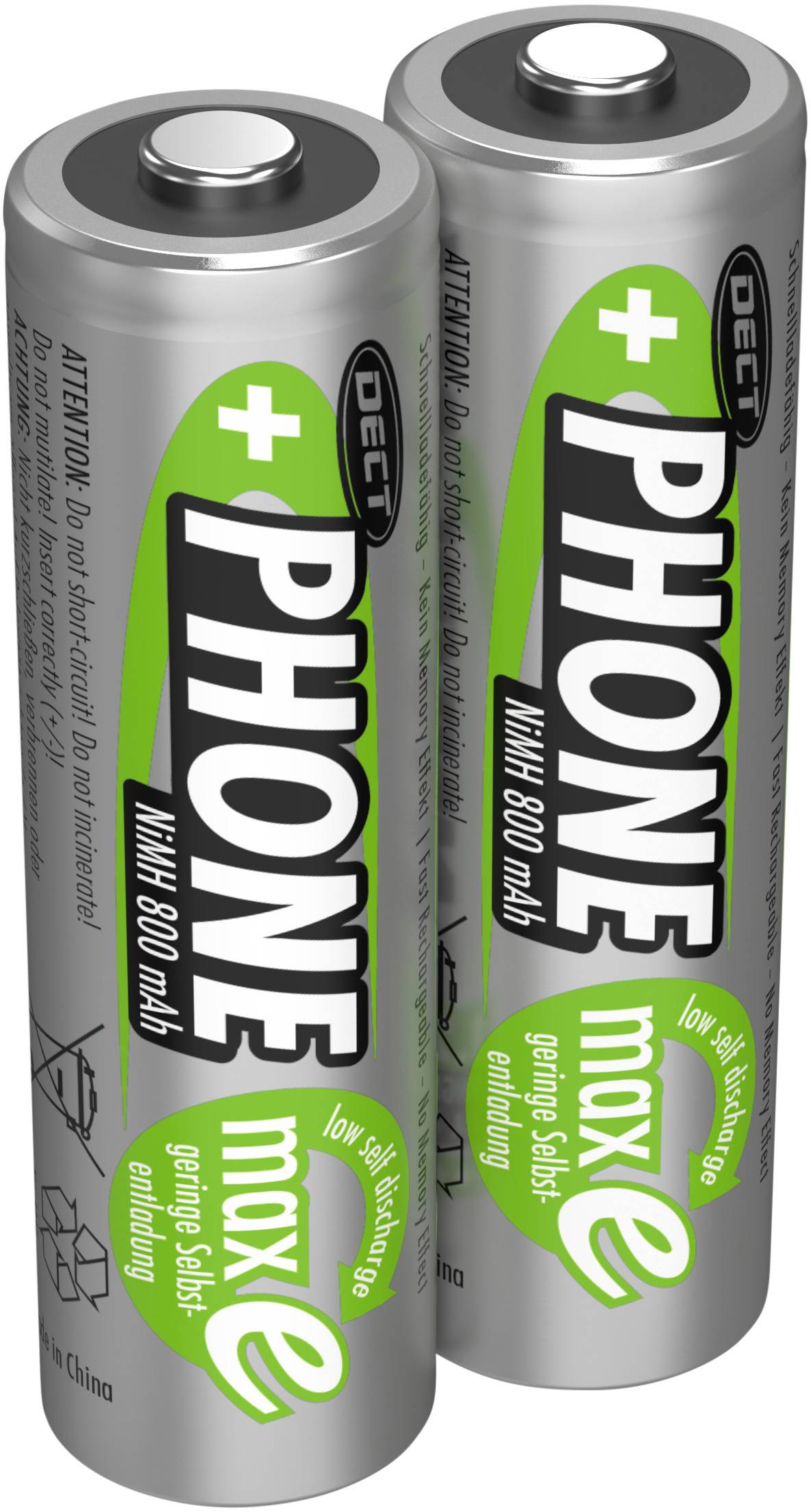 Pile rechargeable LR6 (AA) NiMH Ansmann DECT maxE HR06 800 mAh 1.2 V 2 pc(s)