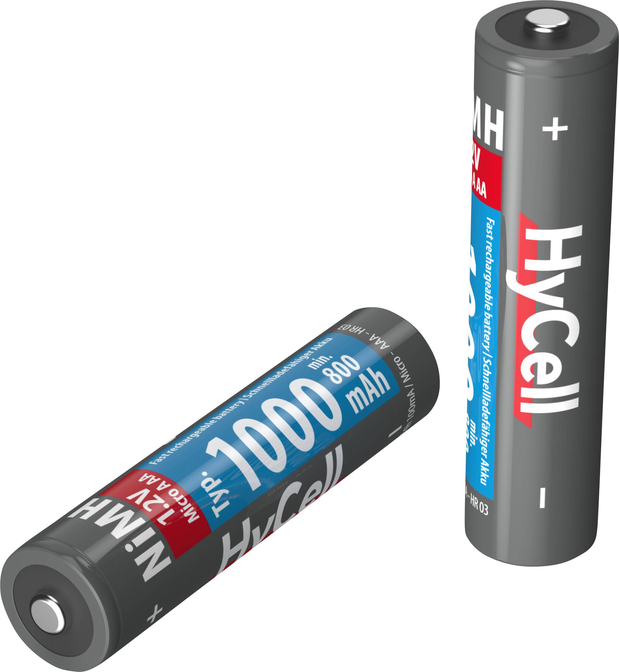 HyCell HR03 1000 Pile rechargeable LR3 (AAA) NiMH 800 mAh 1.2 V 4 pc(s)