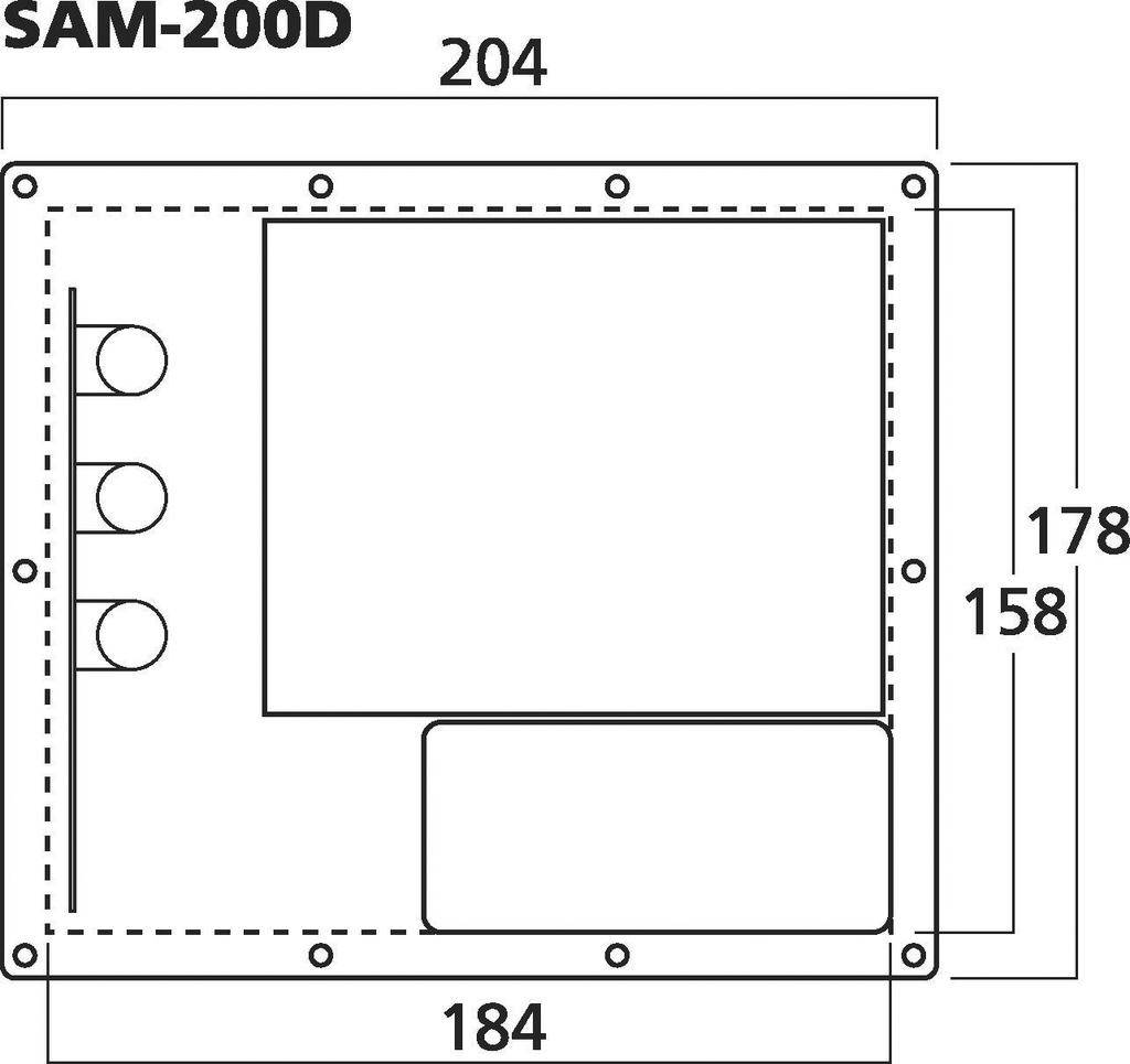 Module amplificateur encastrable Monacor
