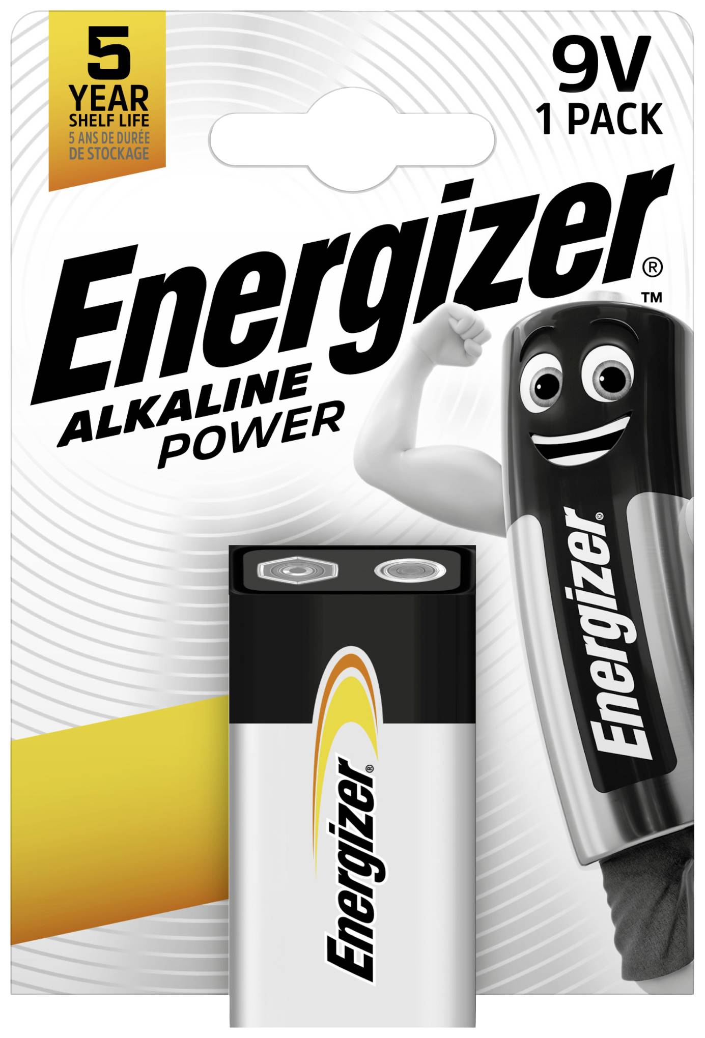 Energizer Power 6LR61 Pile 6LR61 (9V) alcaline(s) 9 V 1 pc(s)