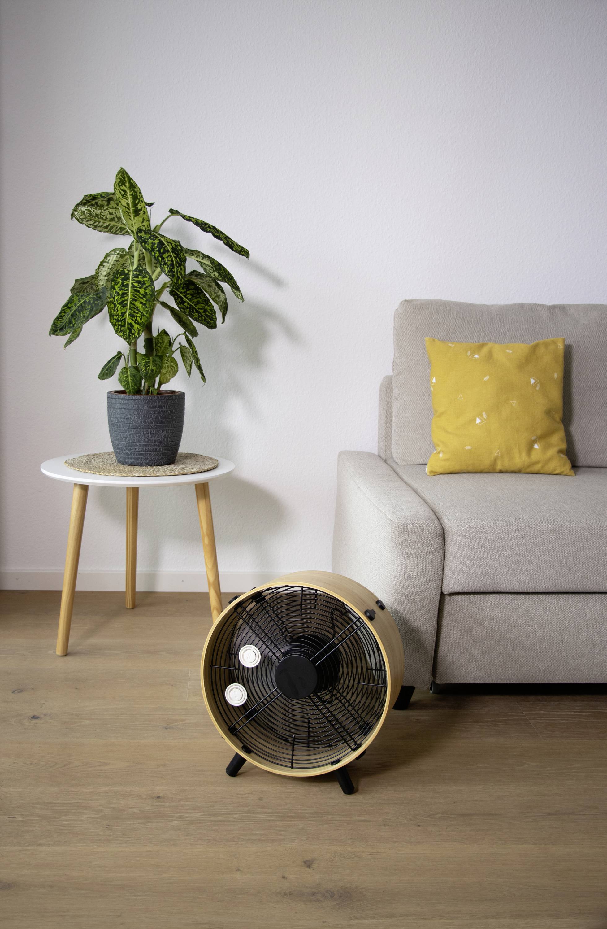 Stadler Form Otto Ventilateur de sol 50 W (Ø x H) 35 cm x 376 mm bambou