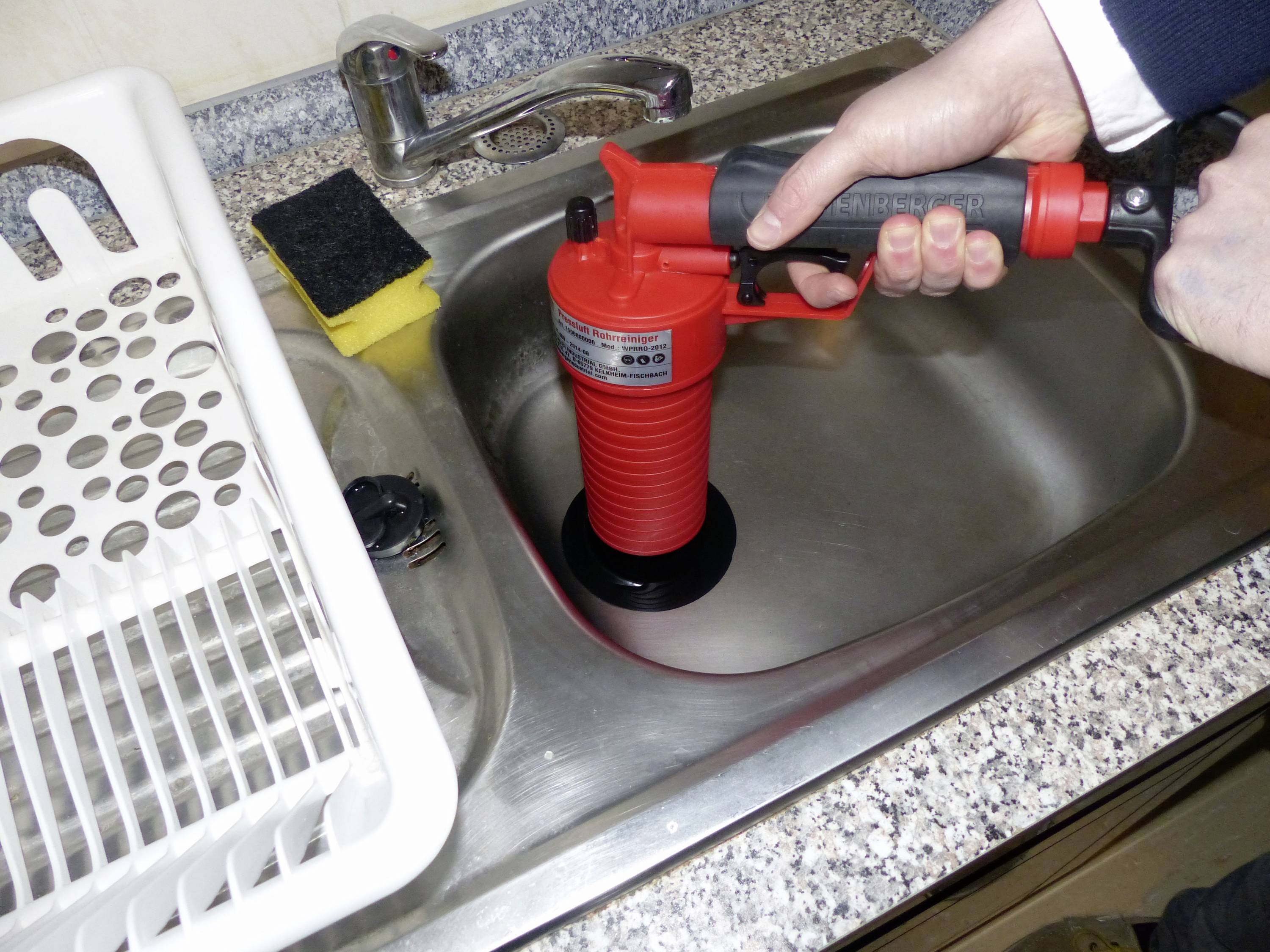 Déboucheur de canalisation à air comprimé Rothenberger Industrial 1500000006