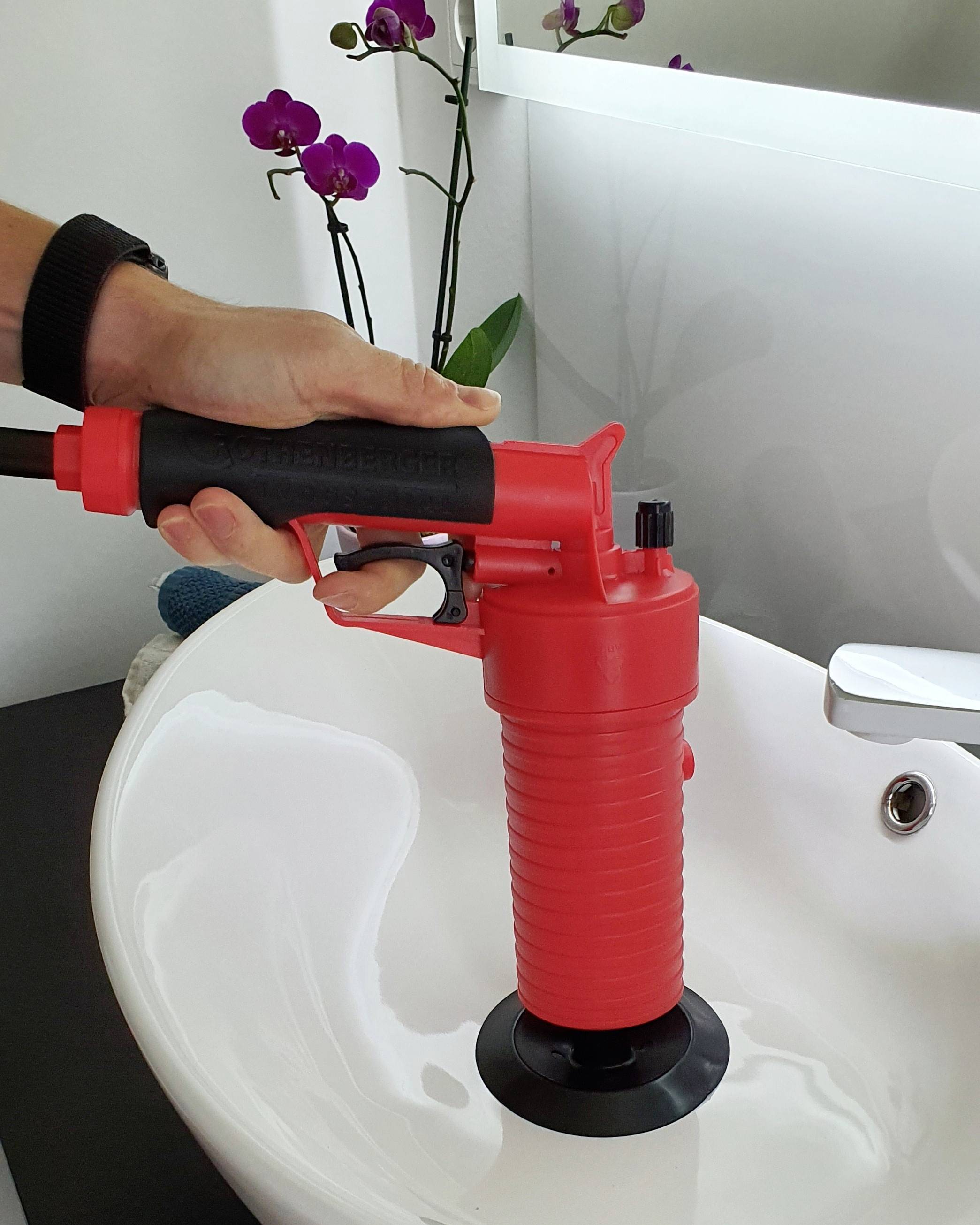 Déboucheur de canalisation à air comprimé Rothenberger Industrial 1500000006