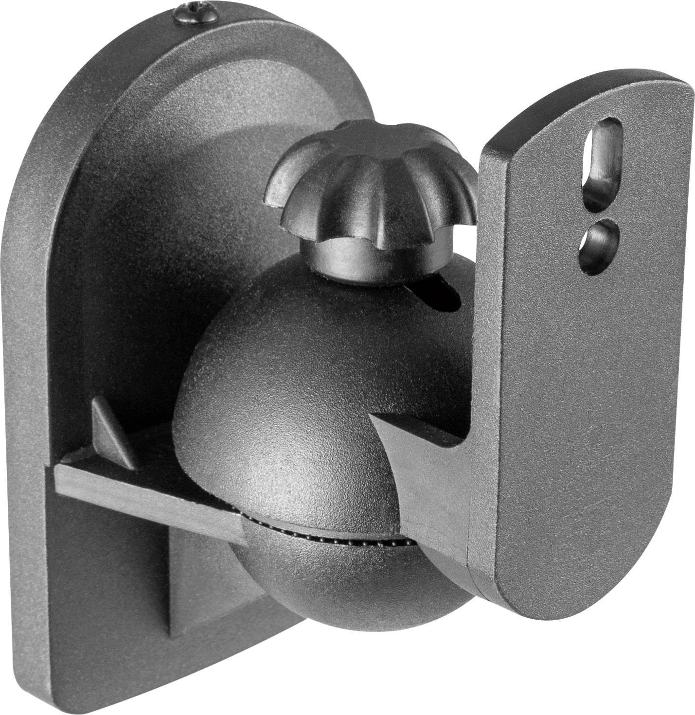 Support mural pour haut-parleur SpeaKa Professional SP-5369944 inclinable + pivotant noir 1 paire(s)