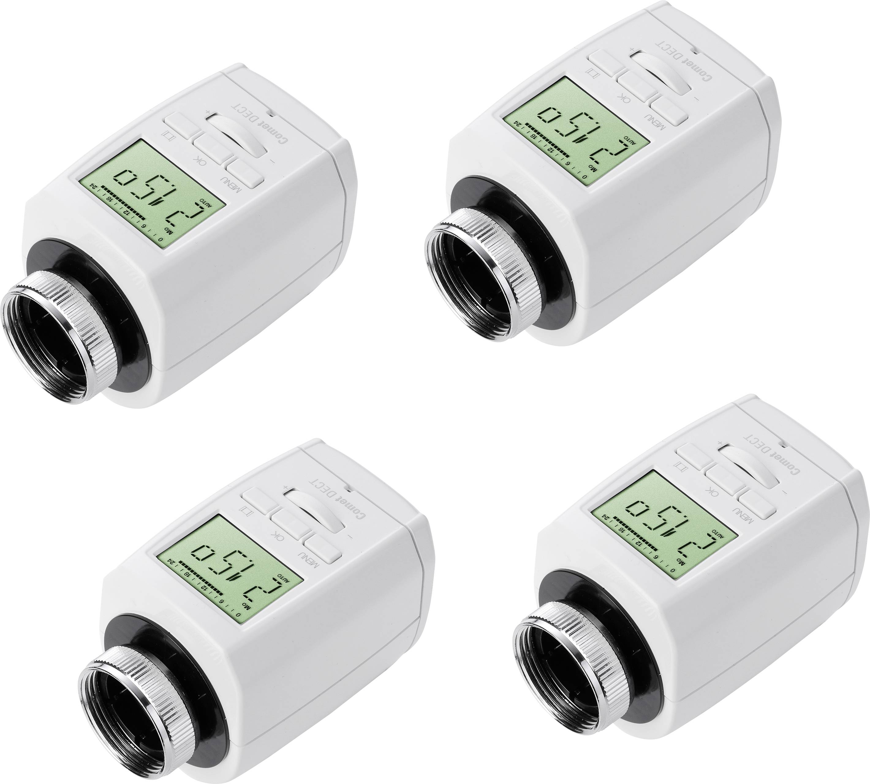 COMET DECT Eurotronic 700018-1 Tête thermostatique sans fil électronique