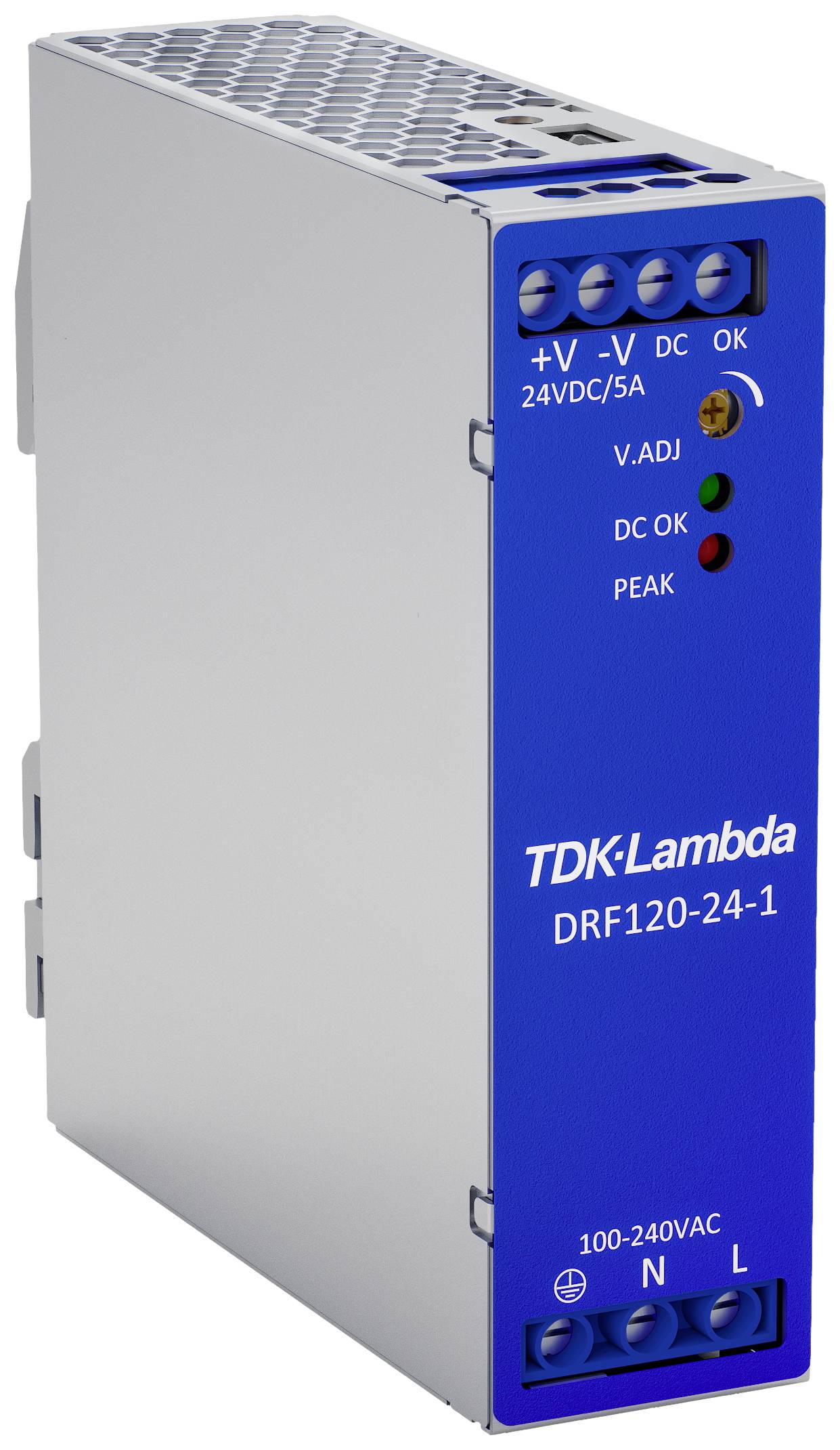 TDK-Lambda DRF120-24-1 Alimentation rail DIN 24 V/DC 120 W Nbr. de sorties:1 x Contenu 1 pc(s)