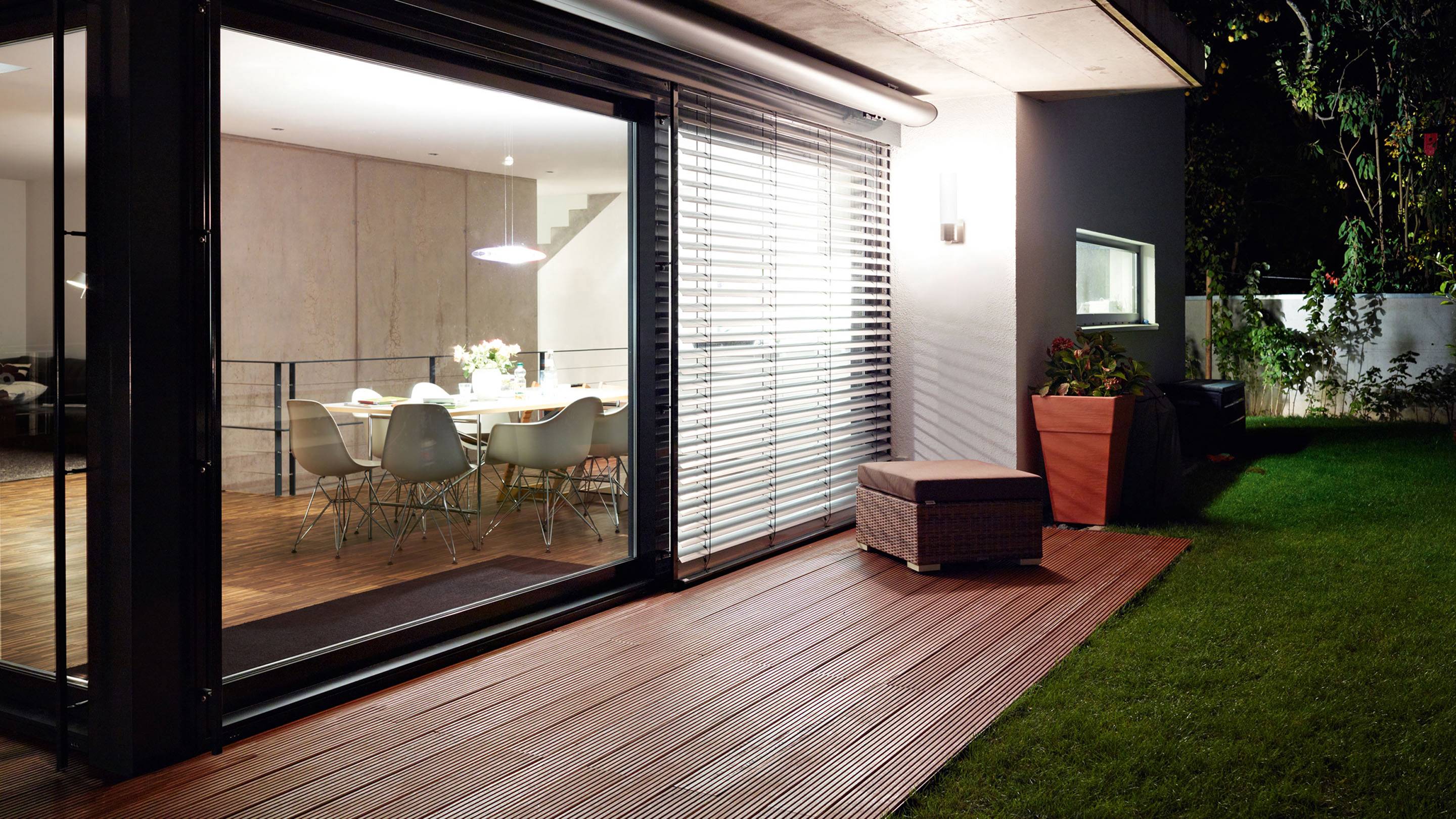 Applique LED extérieure avec détecteur de mouvement Steinel L 260 S 007874 LED intégrée acier inoxydable